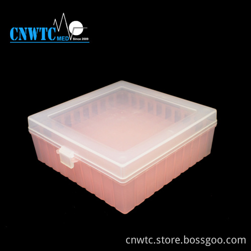 1.8ml 100Wells Plastic Cryotube Boxes with Hinged Lid: High-Quality Storage Solutions for Scientific Applications